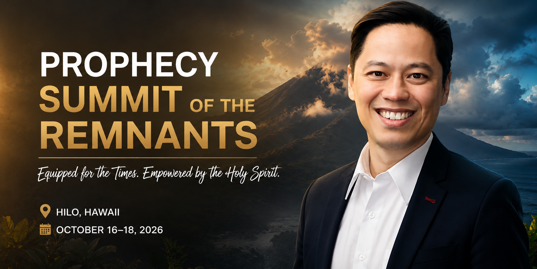 Prophetic Remnant Conference with Pastor Steve Cioccolanti in Hilo, Hawaii